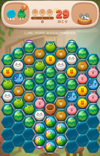 レインボーボール大量消去ステージ Line Pop2 ミッション攻略研究所 ゲームウィキ Jp